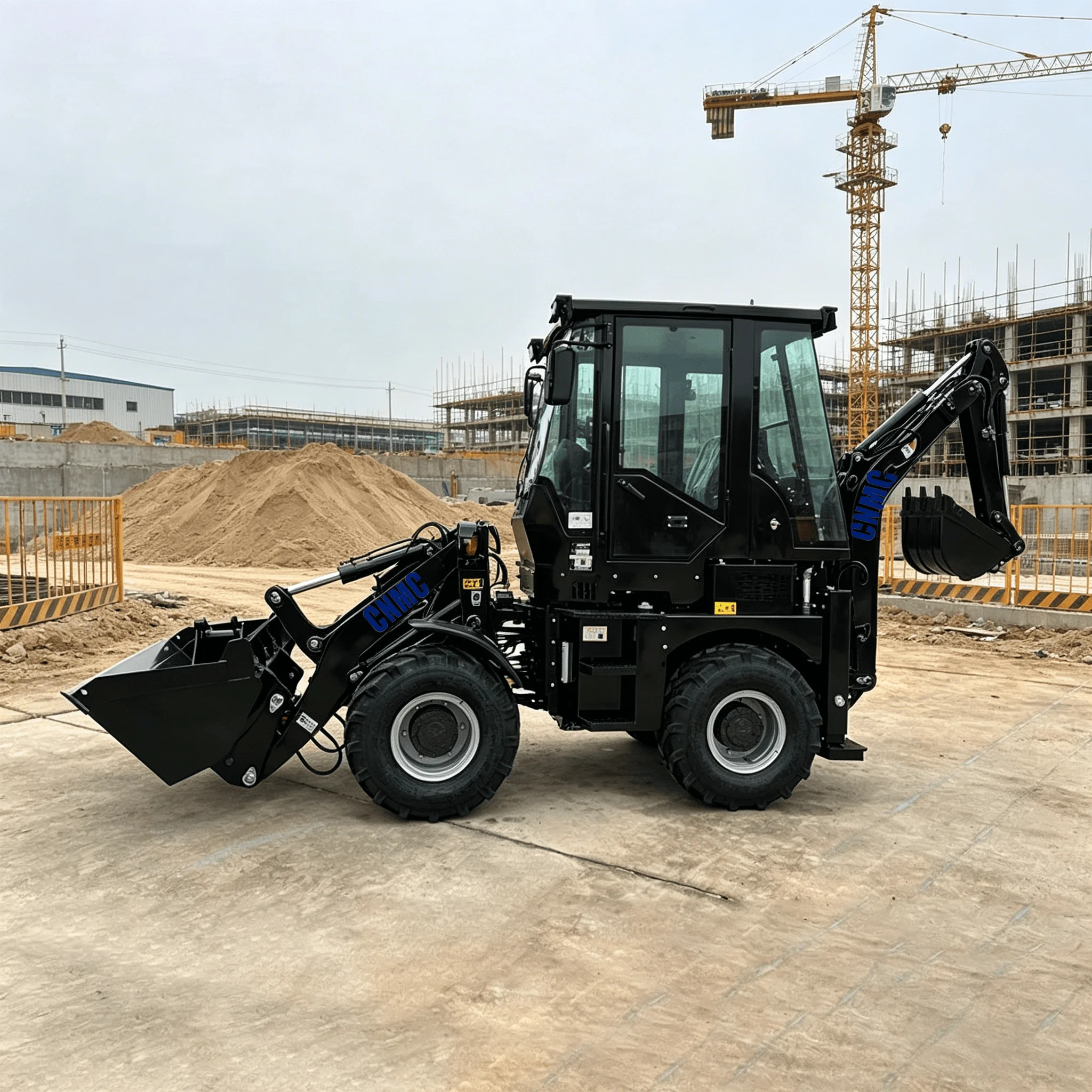 3.5 Ton Backhoe Loader Digger Multifunctional 4x4 Wheel Excavator Loader Two-End Operation EPA CE Certified Garden Farm Use
3.5 Ton Backhoe Loader Digger Multifunctional 4x4 Wheel Excavator Loader Two-End Operation EPA CE Certified Garden Farm Use