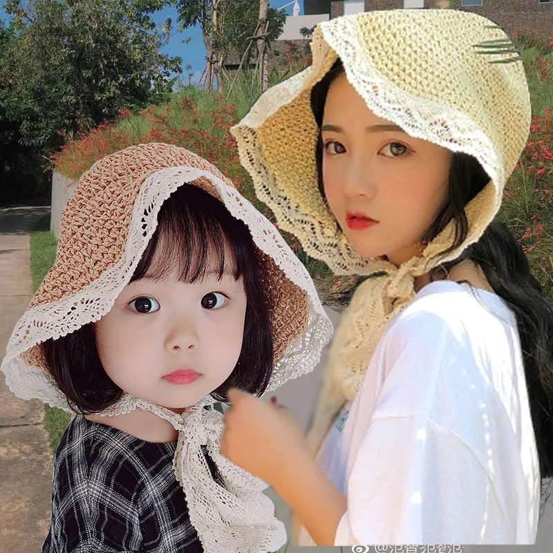 Solid Straw Children's Cap Spring/summer Baby Girl Hat Fashion Sunscreen Sun Hats for Adult/Girls/ Child Photography Accessories
Solid Straw Children's Cap Spring/summer Baby Girl Hat Fashion Sunscreen Sun Hats for Adult/Girls/ Child Photography Accessories