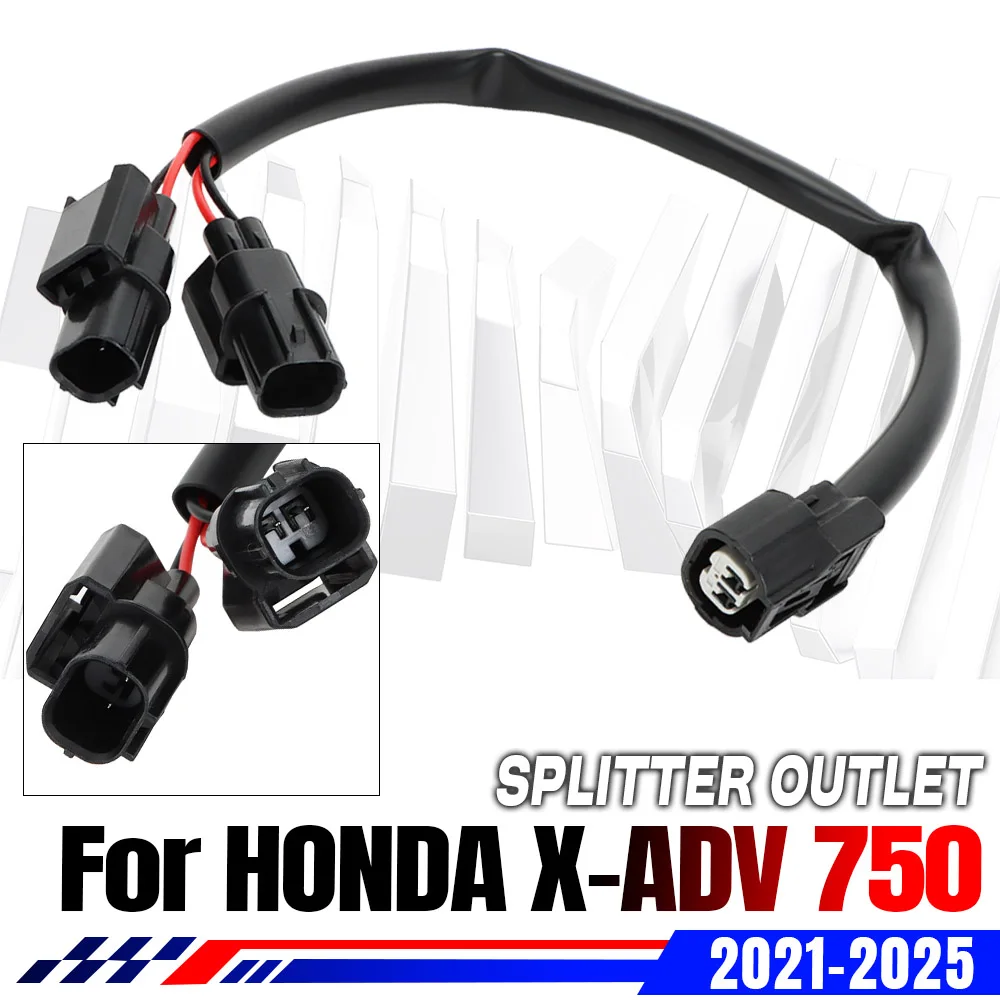 Motorcycle Quick Connect Power Outlet Connector Fit For Honda X-ADV 750 X-Adv 750 2021-2025 Y-Splitter Outlet Plug Accessories
Motorcycle Quick Connect Power Outlet Connector Fit For Honda X-ADV 750 X-Adv 750 2021-2025 Y-Splitter Outlet Plug Accessories
