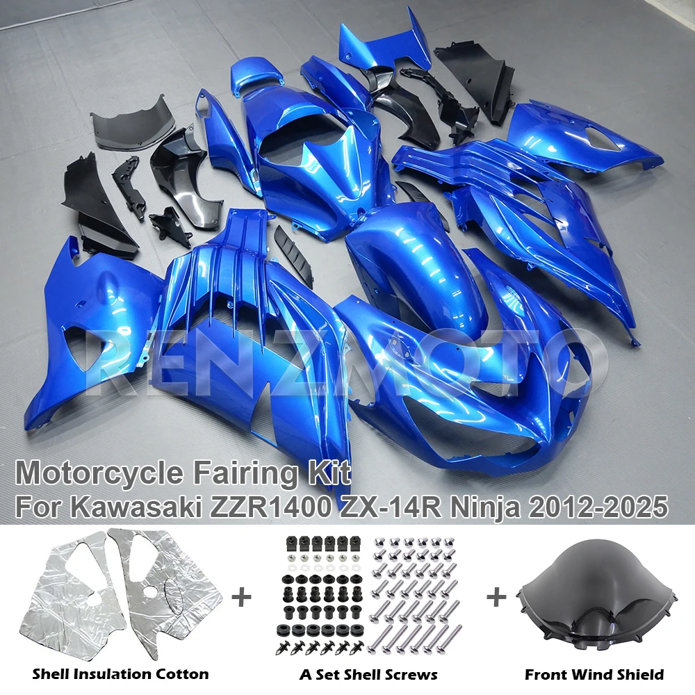 Комплект обтекателя мотоцикла для Kawasaki ZX14R ZZR1400 2012-2024, панель обтекателей ZX14 ZZR 1400R 12-24, зеленый глянцевый корпус, корпус капота 
Комплект обтекателя мотоцикла для Kawasaki ZX14R ZZR1400 2012-2024, панель обтекателей ZX14 ZZR 1400R 12-24, зеленый глянцевый корпус, корпус капота