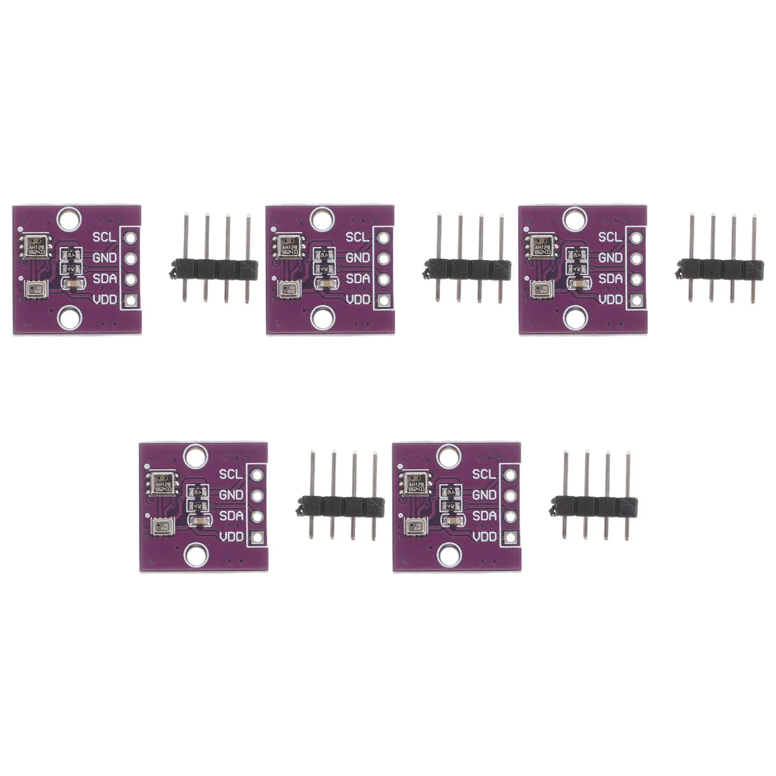 5Pcs Digital Temperature Humidity Air Pressure Sensor Module Compact Low Power High Accuracy for Greenhouse Mini Weather Station
5Pcs Digital Temperature Humidity Air Pressure Sensor Module Compact Low Power High Accuracy for Greenhouse Mini Weather Station