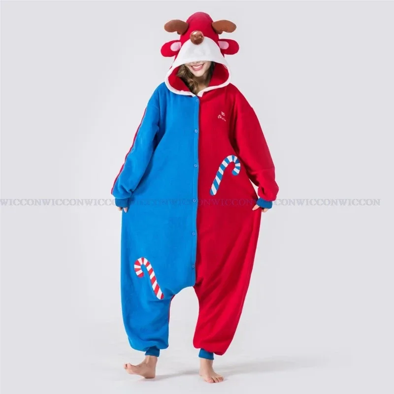 COSda@Unisex Cute Deer Cosplay Hooded Jumpsuit Sleeprobe Christmas Elk Cute Outfit Autumn Winter Polar Fleece Animal Pajamas Par
COSda@Unisex Cute Deer Cosplay Hooded Jumpsuit Sleeprobe Christmas Elk Cute Outfit Autumn Winter Polar Fleece Animal Pajamas Par