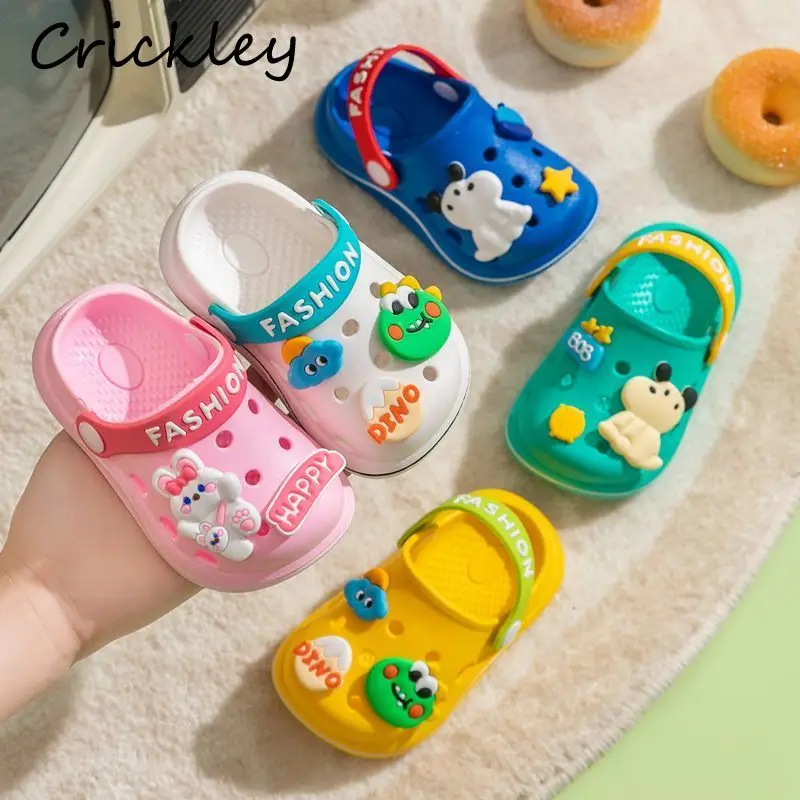 Cute Animals Kids Summer Shoes Cartoon PVC Toddler Girls Boys Beach Slippers Soft Sole Non Slip Waterproof Children Clogs Shoes
Cute Animals Kids Summer Shoes Cartoon PVC Toddler Girls Boys Beach Slippers Soft Sole Non Slip Waterproof Children Clogs Shoes