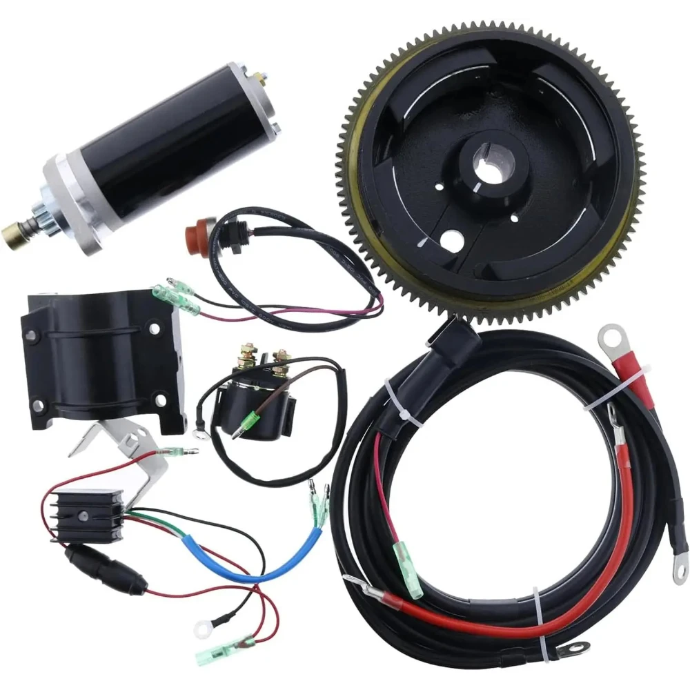 Parts Consumables for Engine Electric Start Motor Flywheel Kit for 2 Stroke 15HP for Yamaha Outboard 15MSHT Model-SP3M-5512
Parts Consumables for Engine Electric Start Motor Flywheel Kit for 2 Stroke 15HP for Yamaha Outboard 15MSHT Model-SP3M-5512