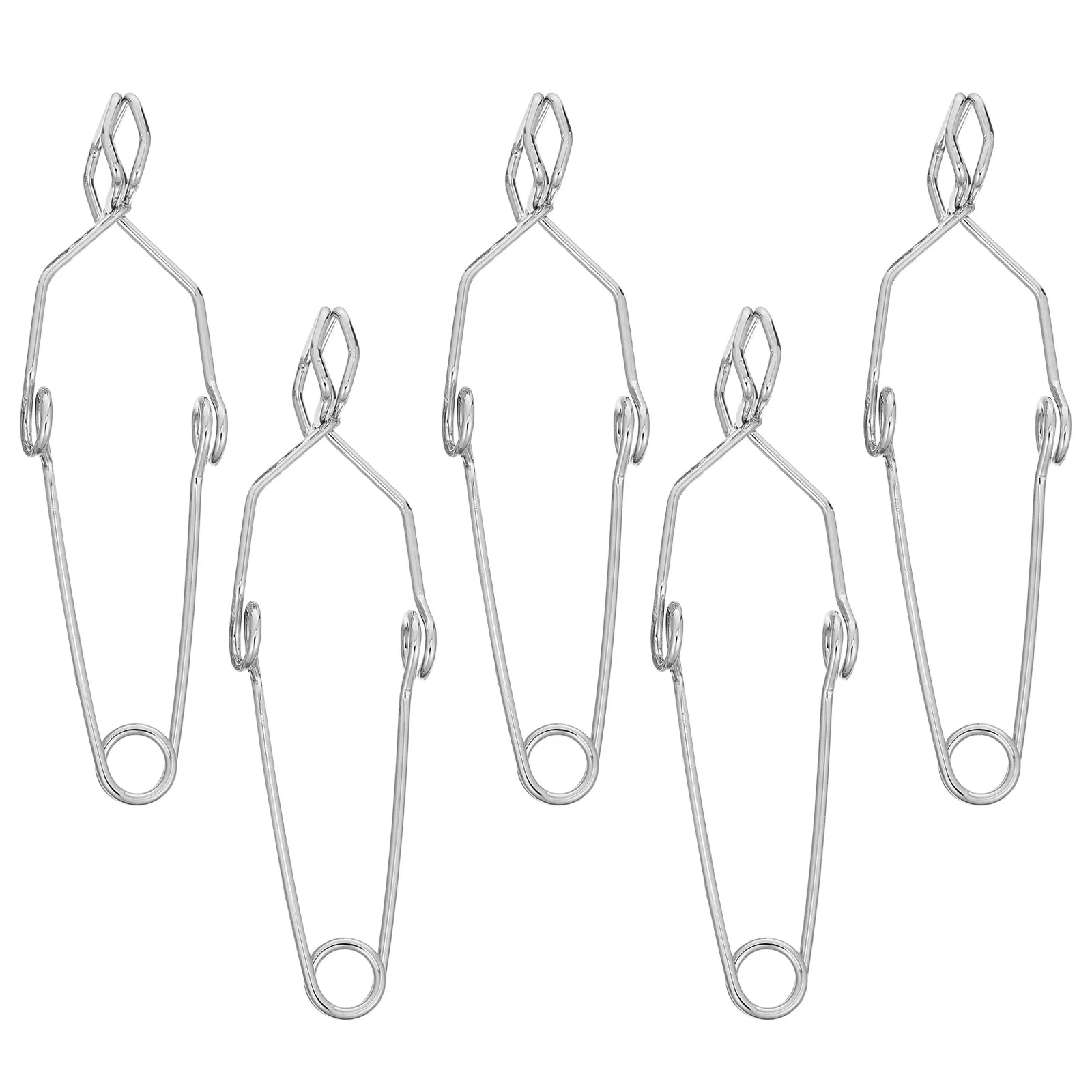 5Pcs Electroplated Lab Clamp Stainless Steel Test Tube Holders Small Metal Clips for Experimental Chemistry Equipment
5Pcs Electroplated Lab Clamp Stainless Steel Test Tube Holders Small Metal Clips for Experimental Chemistry Equipment