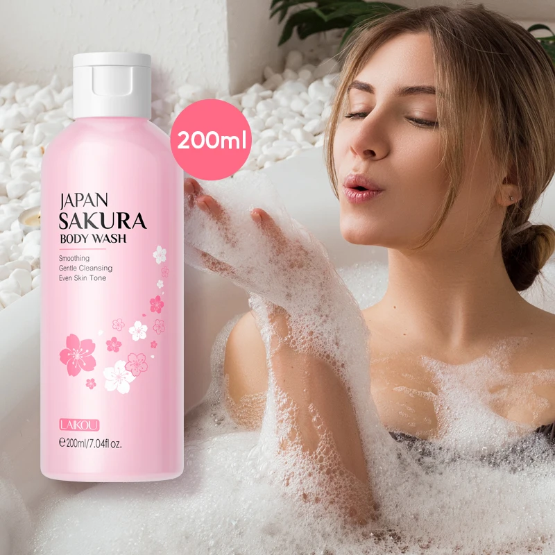 LAIKOU Japan Sakura Body Wash Gentle Cleanser Smoothing Shower Gel Skin Brightening Treatment Amino Acid Formula
LAIKOU Japan Sakura Body Wash Gentle Cleanser Smoothing Shower Gel Skin Brightening Treatment Amino Acid Formula