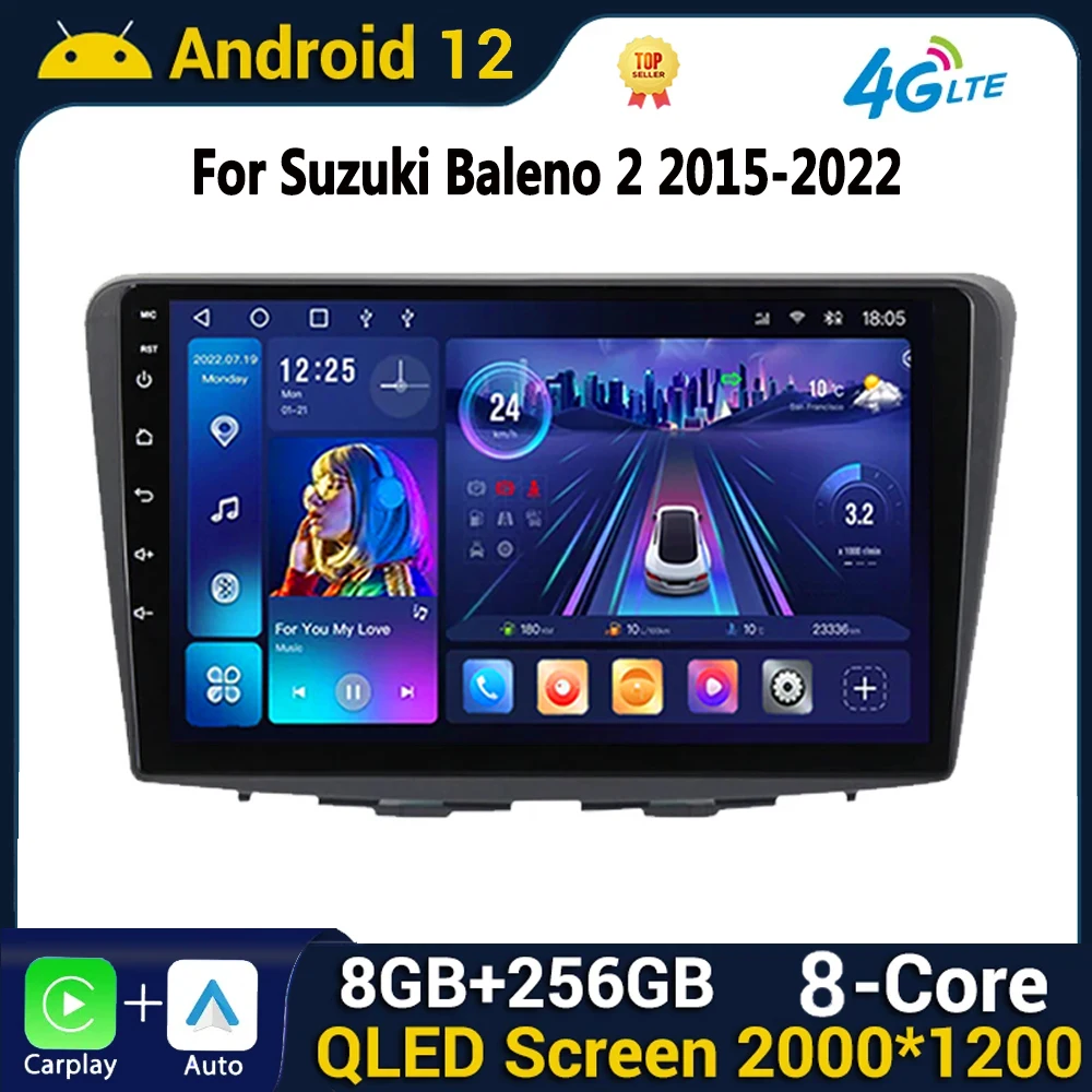 Android 12 Car Radio for Suzuki Baleno 2016 2017 2018 2019 Car Multimedia Radio Video Player GPS Navigation No 2din
Android 12 Car Radio for Suzuki Baleno 2016 2017 2018 2019 Car Multimedia Radio Video Player GPS Navigation No 2din