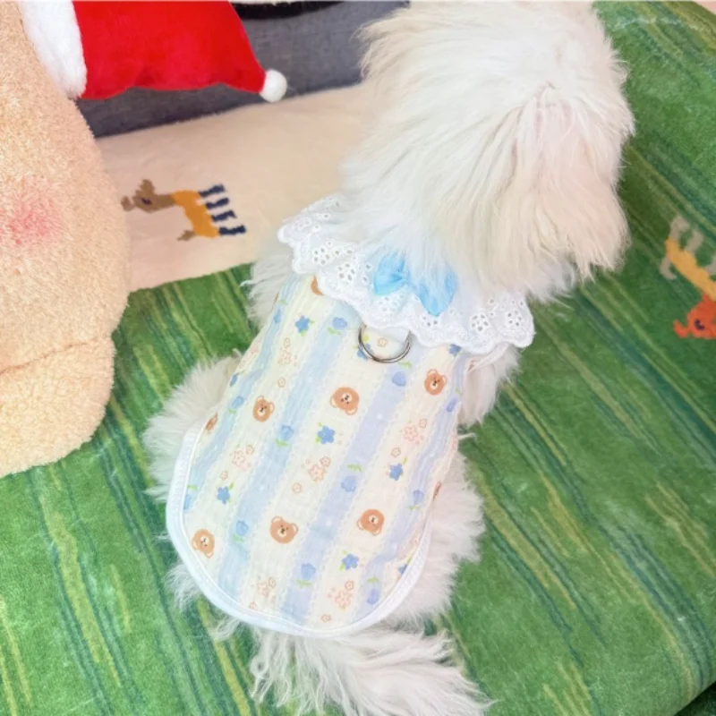 Spring Summer Cotton Vest Dog Clothes Teddy Home Clothes Sleepwear Outdoor Sun Protection Shirt
Spring Summer Cotton Vest Dog Clothes Teddy Home Clothes Sleepwear Outdoor Sun Protection Shirt