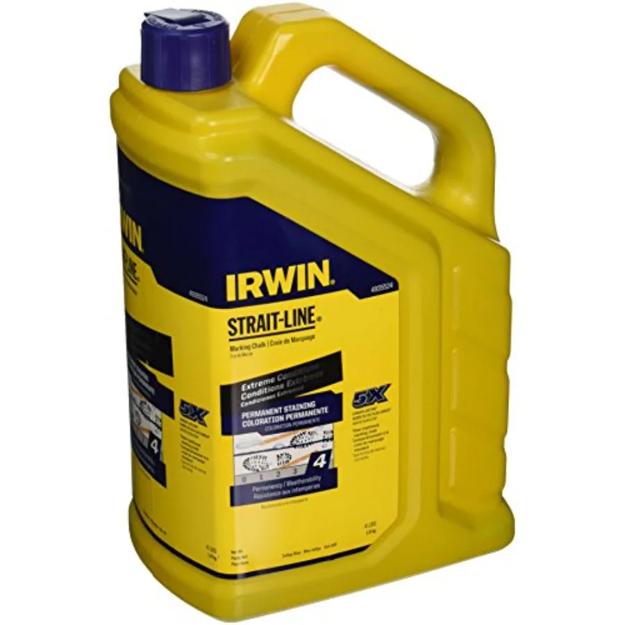 Tools STRAIT-LINE Permanent Staining Marking Chalk, Indigo Blue, 4 lb 4935524
Tools STRAIT-LINE Permanent Staining Marking Chalk, Indigo Blue, 4 lb 4935524