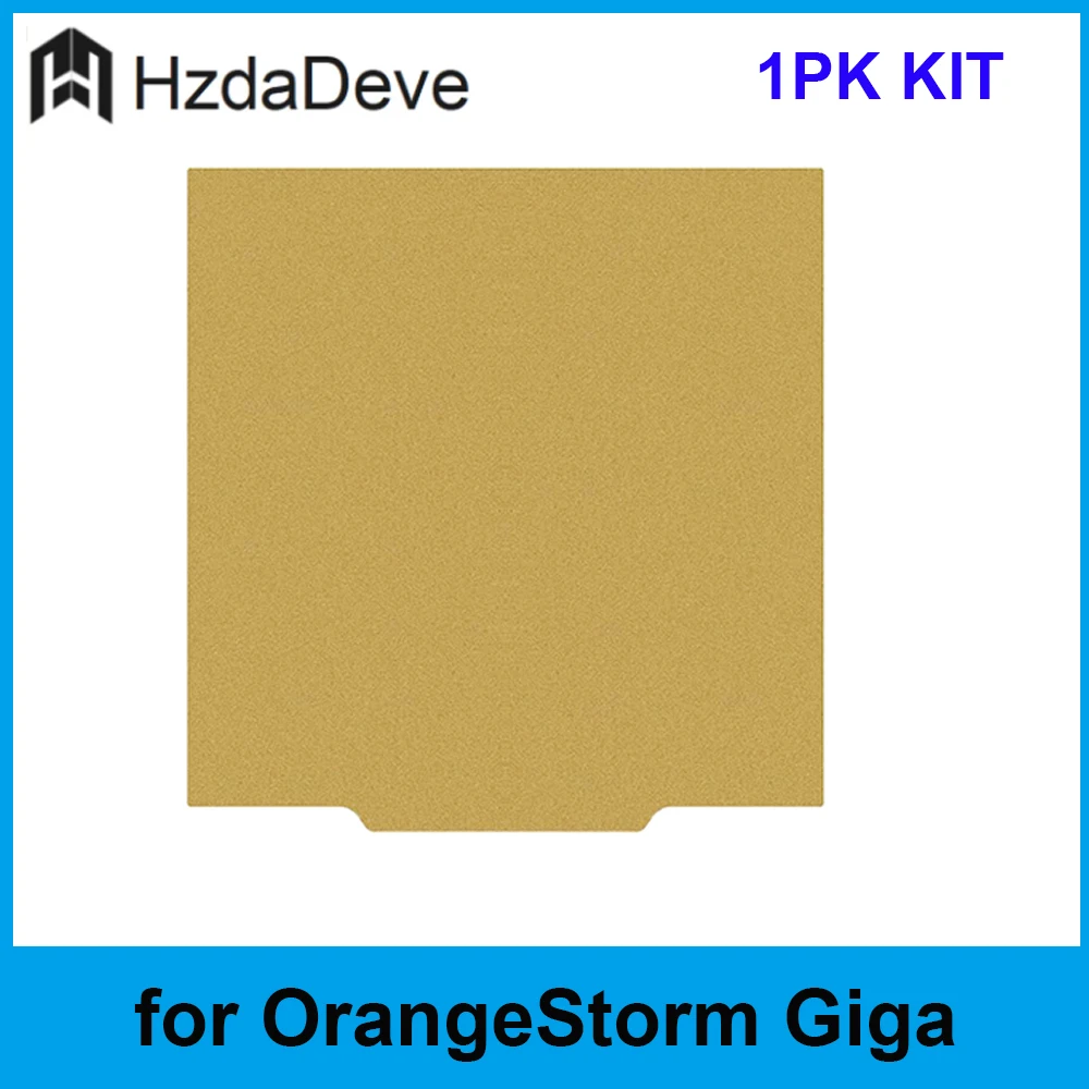 HzdaDeve 410X410MM Build Plate for Elegoo OrangeStorm Giga Double Sided Textured Magnetic Platform Kit Flexible Spring
HzdaDeve 410X410MM Build Plate for Elegoo OrangeStorm Giga Double Sided Textured Magnetic Platform Kit Flexible Spring