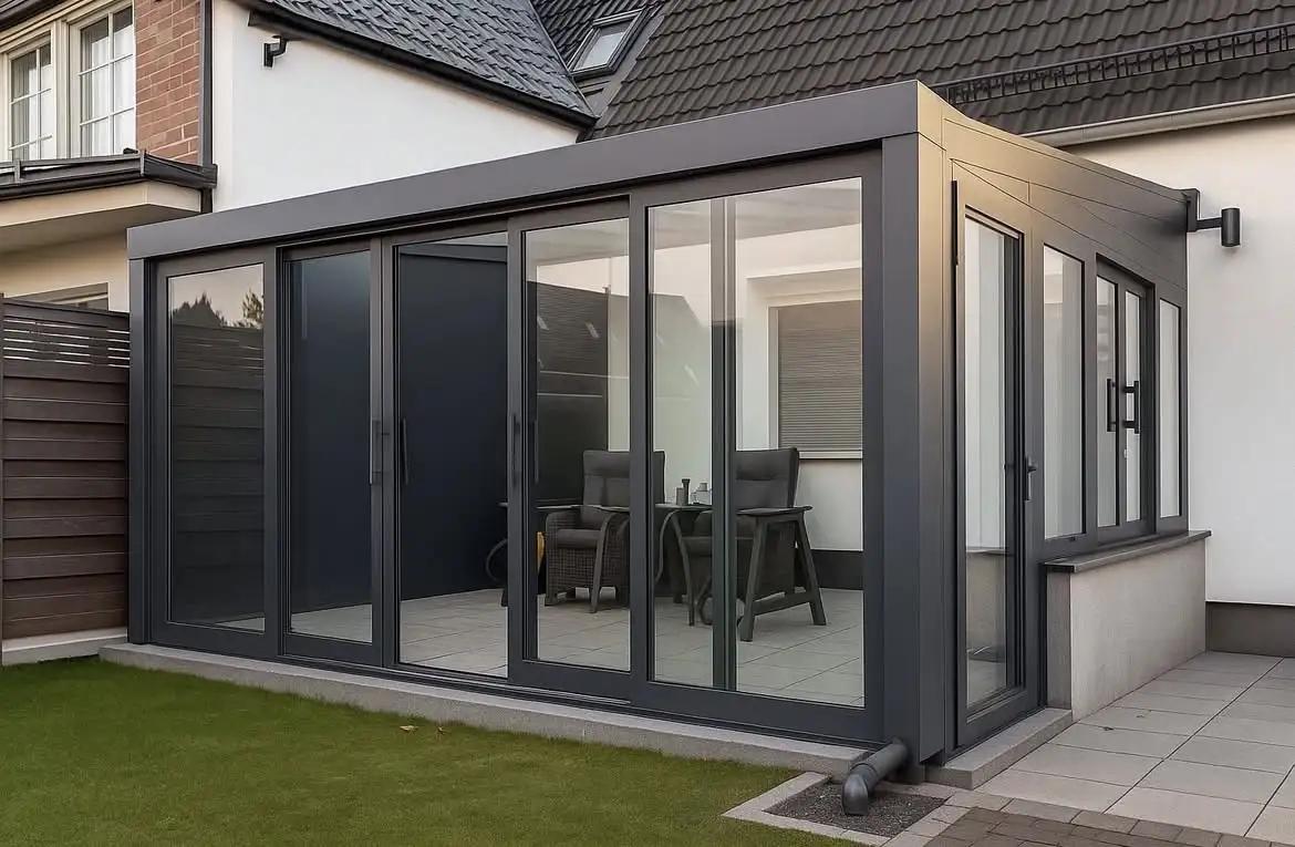 Aluminum Alloy Three Track Sliding Door Double Glazing Tempered Glass Windproof Customizable Size Modern Doors for Hotel Use
Aluminum Alloy Three Track Sliding Door Double Glazing Tempered Glass Windproof Customizable Size Modern Doors for Hotel Use