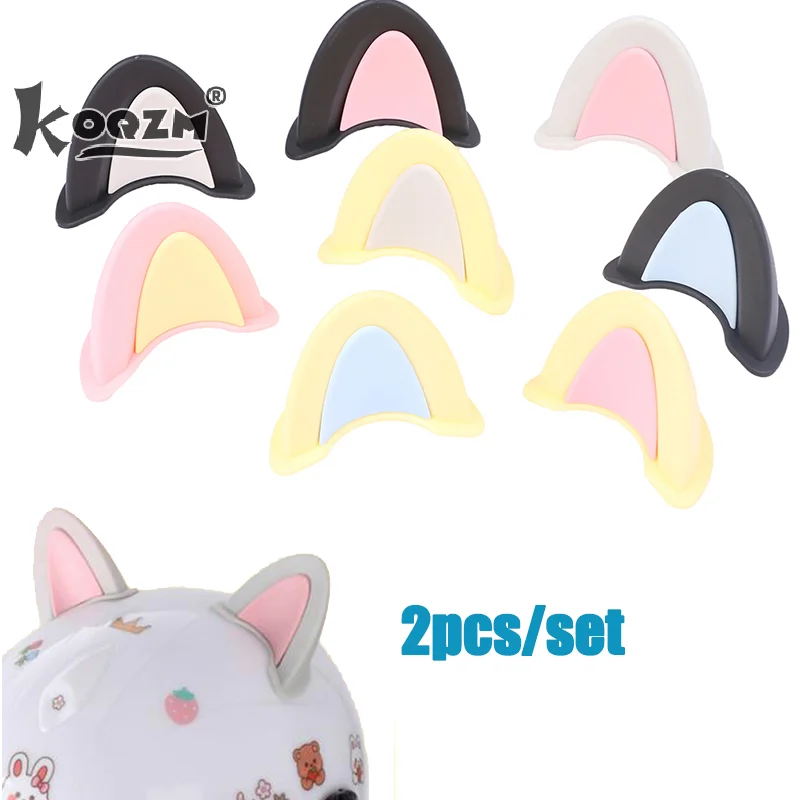 2Pcs/set Motorcycle Helmet Cat Ears Cute Electric Car Motocross Stickers Driving Styling Universal Helmet Decoration Accessories
2Pcs/set Motorcycle Helmet Cat Ears Cute Electric Car Motocross Stickers Driving Styling Universal Helmet Decoration Accessories