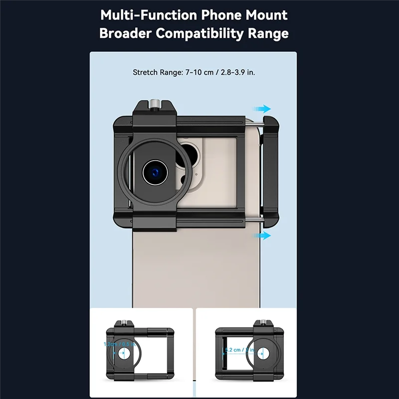 ABEO-Mobile Phone Telephoto Macro Lens Kit 6X Telephoto Lens+150Mm Macro Lens For Iphone 16/15/14 With Universal Phone Mount
ABEO-Mobile Phone Telephoto Macro Lens Kit 6X Telephoto Lens+150Mm Macro Lens For Iphone 16/15/14 With Universal Phone Mount
