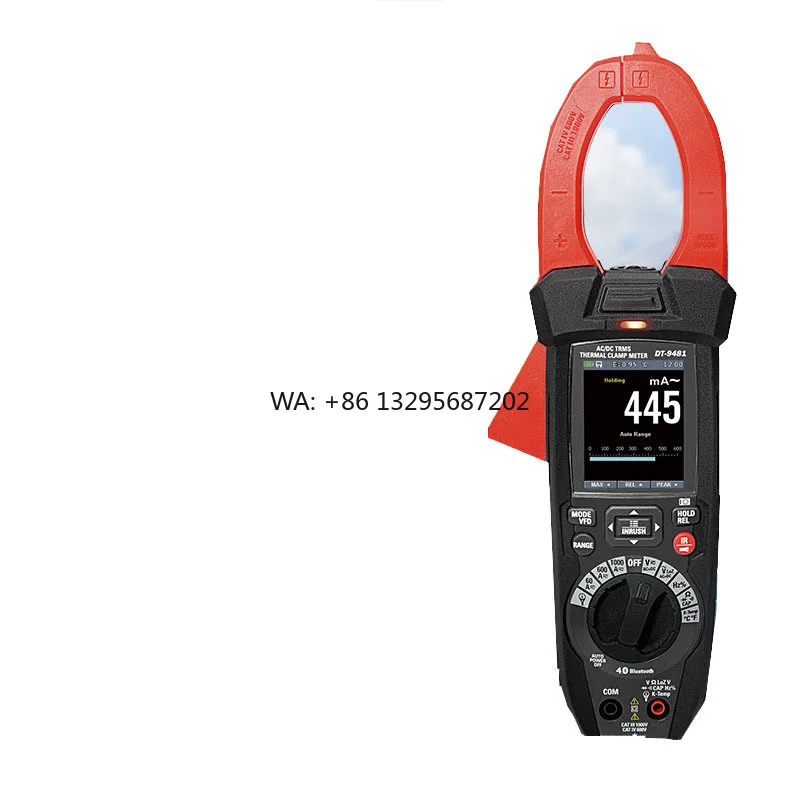 LOOBO DT-9481 Multifunctional Colour Screen True RMS Photovoltaic Clamp Meter AC/DC Voltage 1 Year Warranty
LOOBO DT-9481 Multifunctional Colour Screen True RMS Photovoltaic Clamp Meter AC/DC Voltage 1 Year Warranty