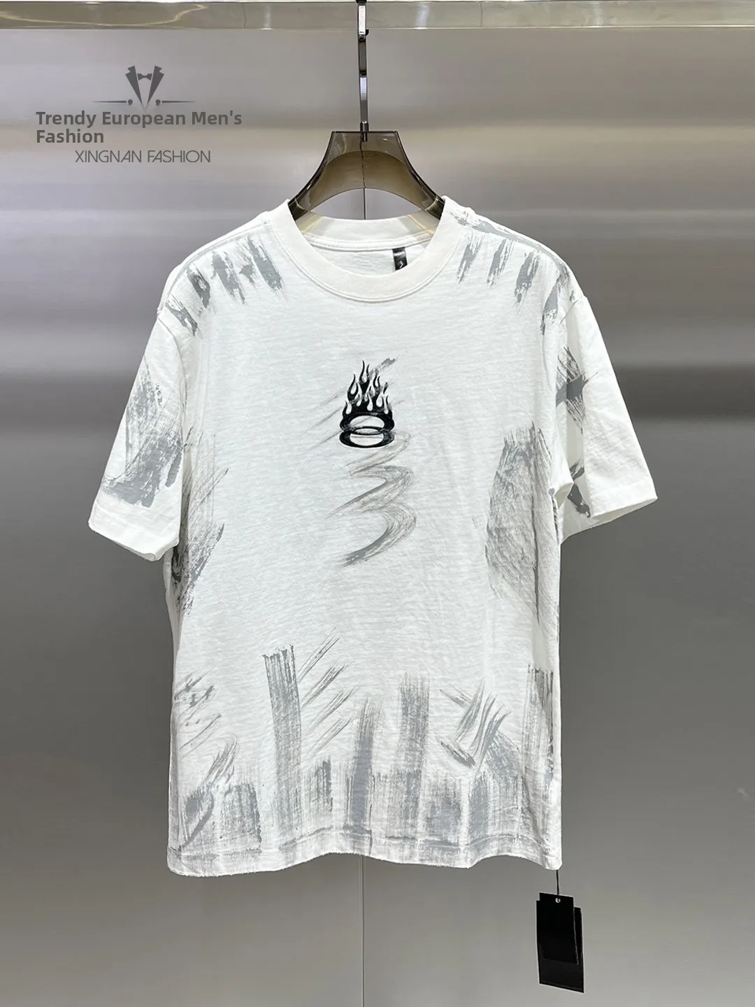 Loose Men's ort Sve T-irt Spring Summer 2026 Printed round Ne Casual Versatile Faionable Youth f Sve Tee
Loose Men's ort Sve T-irt Spring Summer 2026 Printed round Ne Casual Versatile Faionable Youth f Sve Tee