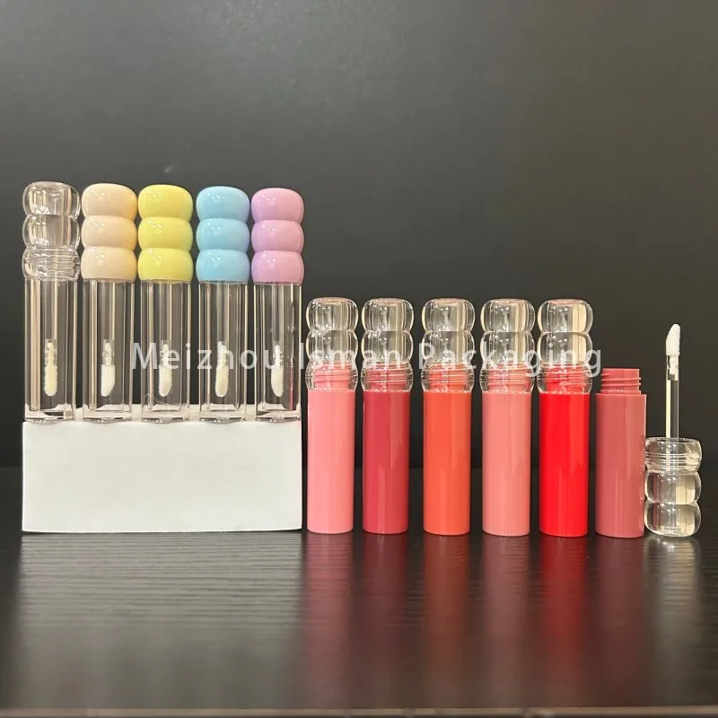 50pcs Transparent Empty Candy Color Gourd Ball Shape Lip Oil Tubes Calabash Lip Gloss Containers Tube With Applicator 3ml
50pcs Transparent Empty Candy Color Gourd Ball Shape Lip Oil Tubes Calabash Lip Gloss Containers Tube With Applicator 3ml