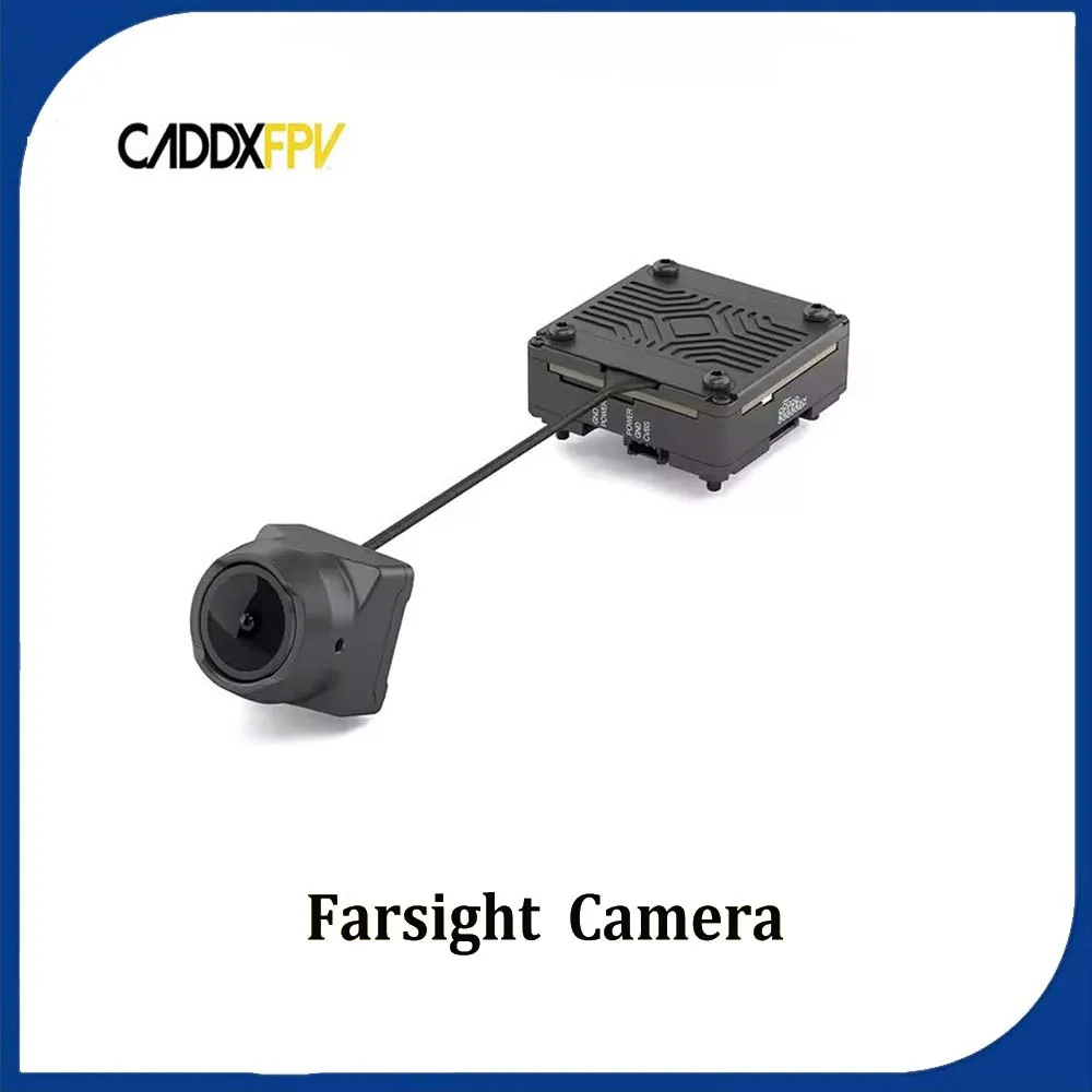 CADDXFPV Farsight Camera Аналоговая камера AI с интеллектуальным зумом и AI BOX 0 Lux 122,5 ° FOV 1500TVL 8-кратный быстрый зум для RC FPV дрона
CADDXFPV Farsight Camera Аналоговая камера AI с интеллектуальным зумом и AI BOX 0 Lux 122,5 ° FOV 1500TVL 8-кратный быстрый зум для RC FPV дрона