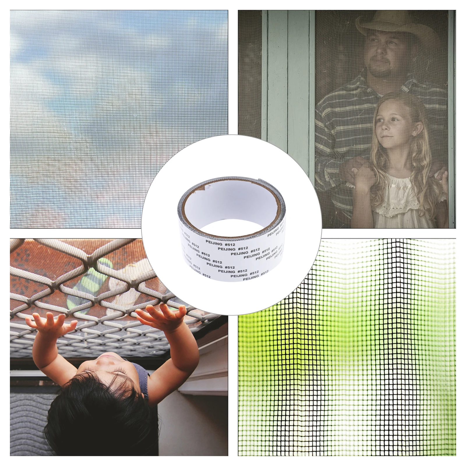 Screen Repair Patch Kit PVC Self-Adhesive Mesh Tape Waterproof Fix for Window Holes Tears Crack Durable Screen Door Tape 
Screen Repair Patch Kit PVC Self-Adhesive Mesh Tape Waterproof Fix for Window Holes Tears Crack Durable Screen Door Tape