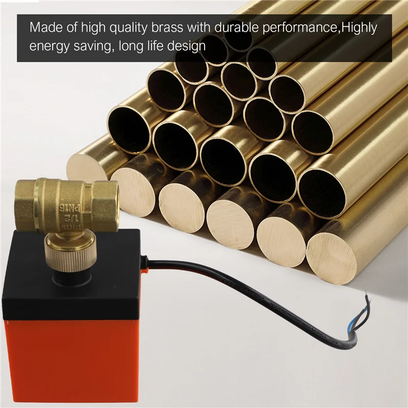 AC 220V Brass Electric Thread Ball Valve 2-Way 3-Wire Solenoid Water Valve With Actuator DN15-T61C
AC 220V Brass Electric Thread Ball Valve 2-Way 3-Wire Solenoid Water Valve With Actuator DN15-T61C