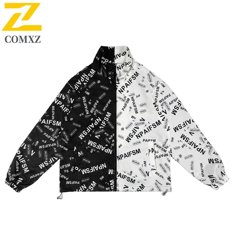 COMXZ Men Jacket Spring Graffiti Workwear Big Size Trendy Hong Kong Style Streetwear Coat outdoor sports lightweight windbreaker
COMXZ Men Jacket Spring Graffiti Workwear Big Size Trendy Hong Kong Style Streetwear Coat outdoor sports lightweight windbreaker