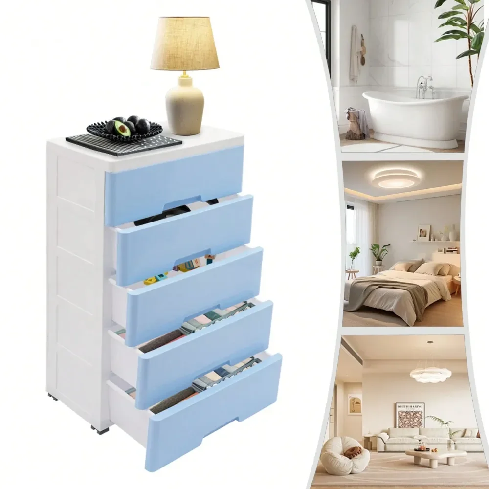 Drawer Dresser With Wheels Pink, Blue Storage Cabinet Dressers, Closet Drawer, 31.5in Tall Dresser Organizer For Clothes And Ot
Drawer Dresser With Wheels Pink, Blue Storage Cabinet Dressers, Closet Drawer, 31.5in Tall Dresser Organizer For Clothes And Ot