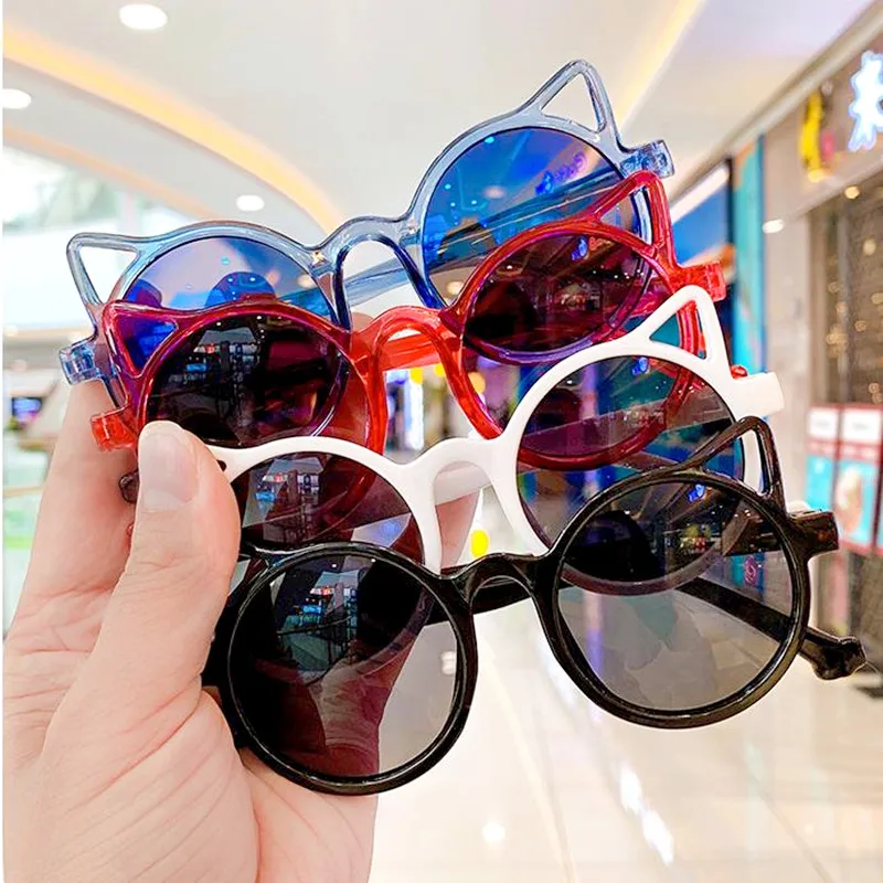 Girls Boys Summer Cute Animal Cartoon Ears Sunglasses Outdoor Sun Protection Children Vintage Sunglasses Cat Ear Eye Protection
Girls Boys Summer Cute Animal Cartoon Ears Sunglasses Outdoor Sun Protection Children Vintage Sunglasses Cat Ear Eye Protection