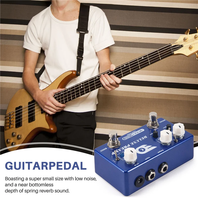 Mosky Deluxe Preamp Guitar Effect Pedal 2 In 1 Boost Classic Overdrive Effects Metal Shell With True Bypass Guitar Accessories
Mosky Deluxe Preamp Guitar Effect Pedal 2 In 1 Boost Classic Overdrive Effects Metal Shell With True Bypass Guitar Accessories