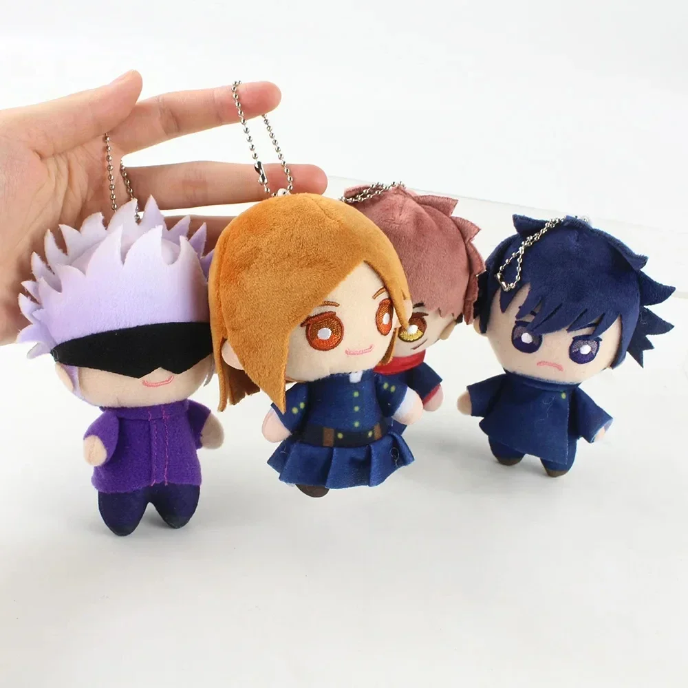 10cm Anime Plush Gojo Satoru Fushiguro Megumi Itadori Yuji Mini Plush Soft Stuffed Toy Doll Pendant Keychain Gift
10cm Anime Plush Gojo Satoru Fushiguro Megumi Itadori Yuji Mini Plush Soft Stuffed Toy Doll Pendant Keychain Gift