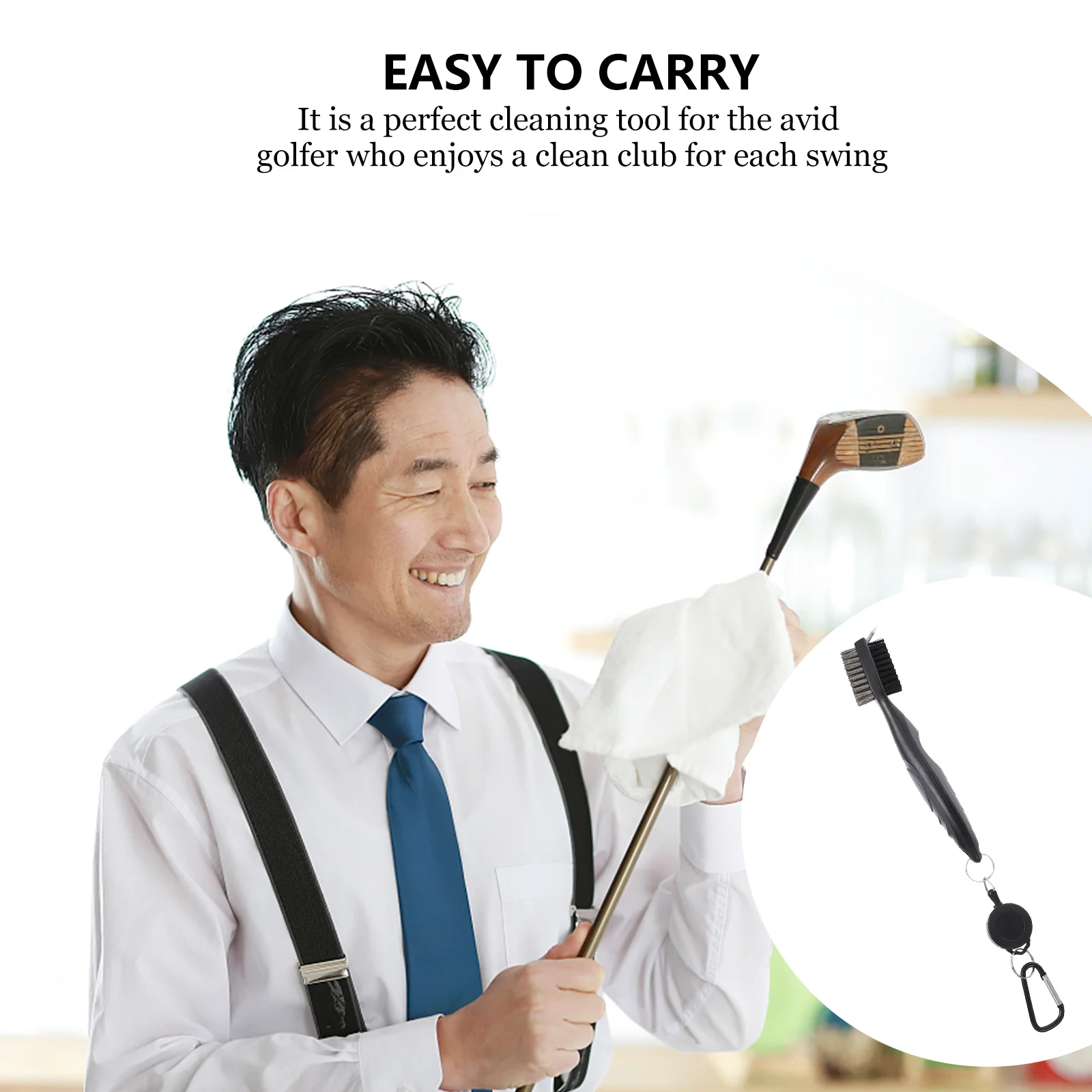 Golf Cleaning Brush Dual Sided Club Accessories Straw Cleaner Automatic Groove Abs Anti Corrosion Durable Lightweight Portable
Golf Cleaning Brush Dual Sided Club Accessories Straw Cleaner Automatic Groove Abs Anti Corrosion Durable Lightweight Portable