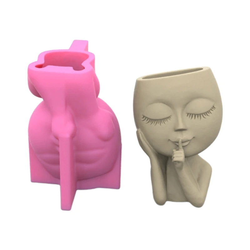 Fast Reach Silicone Planter Mold Big for Head for Doll Flower Pot Vase Mold for Concrete
Fast Reach Silicone Planter Mold Big for Head for Doll Flower Pot Vase Mold for Concrete