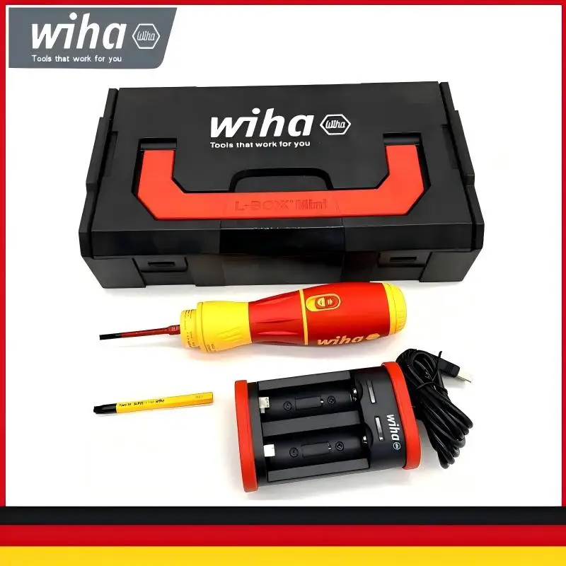 Wiha SpeedE ® Набор электрических отверток II 44318, 7 шт. - 0.4/1Нм, светодиодная подсветка, зарядка через USB, ультратонкие насадки (44548)
Wiha SpeedE ® Набор электрических отверток II 44318, 7 шт. - 0.4/1Нм, светодиодная подсветка, зарядка через USB, ультратонкие насадки (44548)