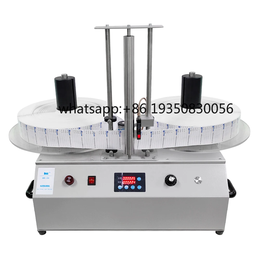 Maximum Label Width 350mm Reel to Reel Label Automatic Rewinding Machine Count Label Pieces and Meters Metal Body Labeling
Maximum Label Width 350mm Reel to Reel Label Automatic Rewinding Machine Count Label Pieces and Meters Metal Body Labeling