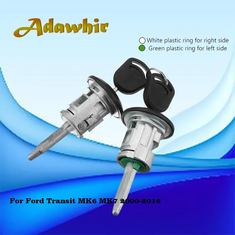 Car Front Left & Right Door Lock Barrels for Ford Transit MK6 MK7 2000-2016 060638 YC15-V220K51AA 4060639 YC15-V22
Car Front Left & Right Door Lock Barrels for Ford Transit MK6 MK7 2000-2016 060638 YC15-V220K51AA 4060639 YC15-V22