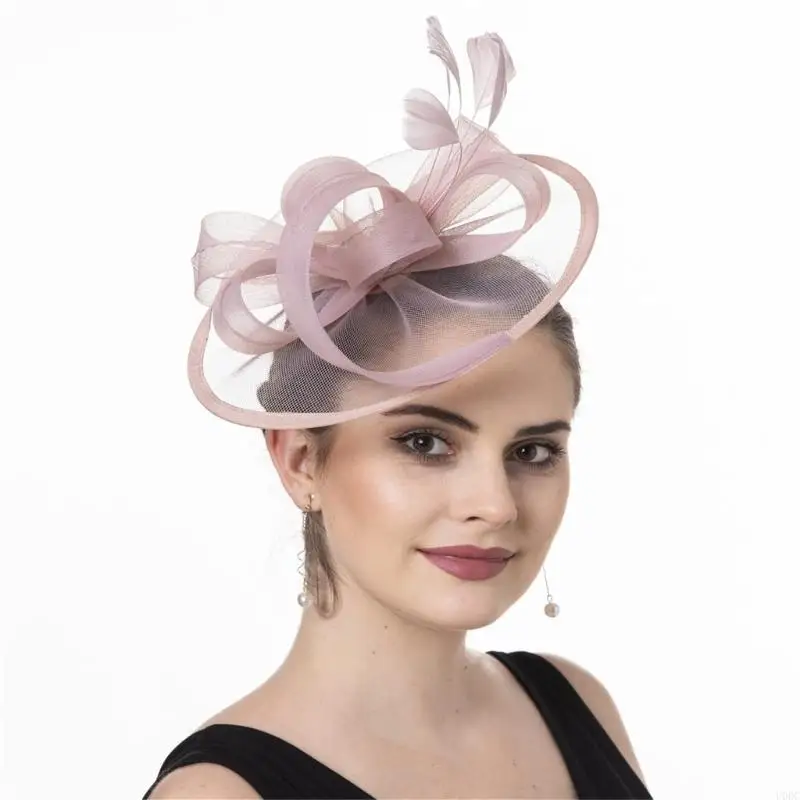 Women’s Fascinator With Flower and Decoration Elegant Hair Accessory For Race Day Weddings And Social Event Y166
Women’s Fascinator With Flower and Decoration Elegant Hair Accessory For Race Day Weddings And Social Event Y166