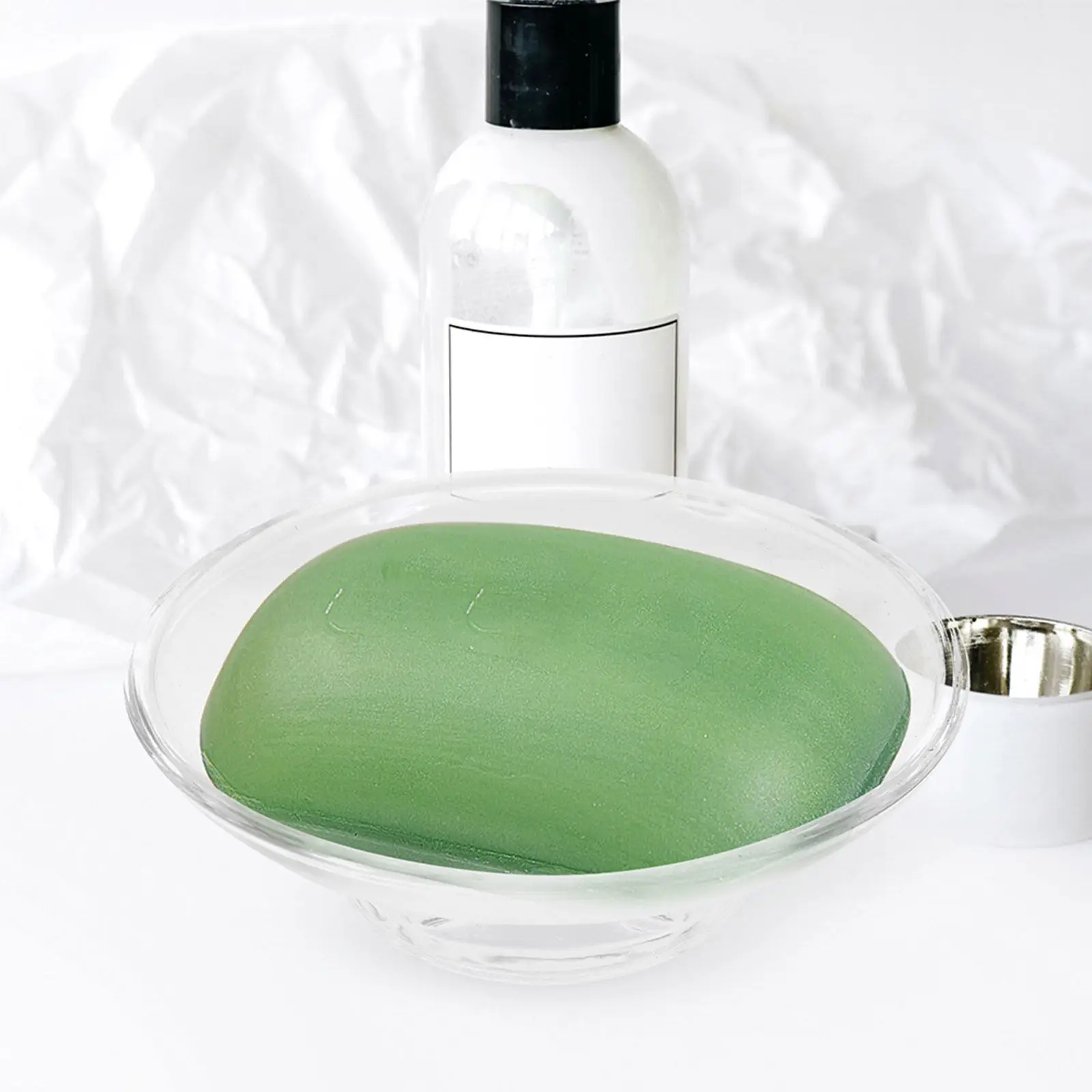 4Pcs Transparent Soap Dish Glass Round Holder Stable Base Bathroom Shower Sink Countertop Decorative Soap Tray
4Pcs Transparent Soap Dish Glass Round Holder Stable Base Bathroom Shower Sink Countertop Decorative Soap Tray