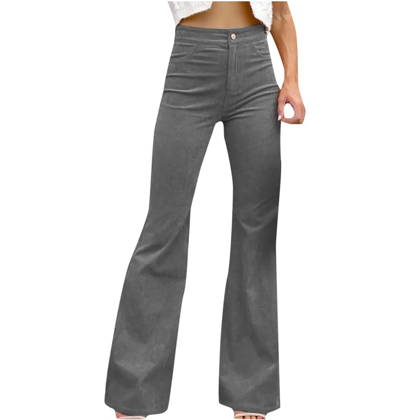 Boot Cut Pants Spring Summer Woman Pants Wide Leg Tunic High Waist Floor-length Casual Trousers Solid Color Korean Style
Boot Cut Pants Spring Summer Woman Pants Wide Leg Tunic High Waist Floor-length Casual Trousers Solid Color Korean Style