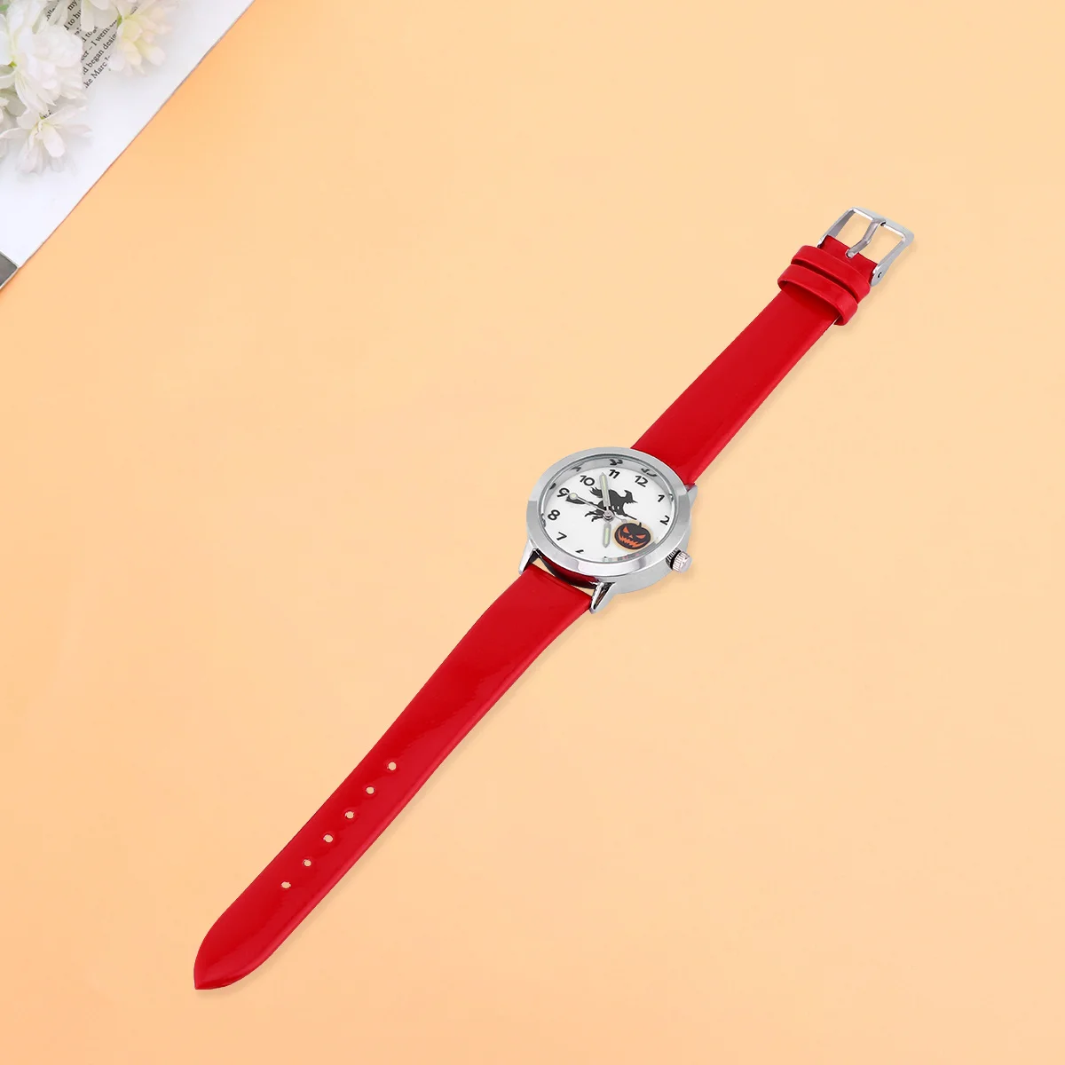 1 шт., кварцевые часы со светящейся стрелкой, креативный дизайн тыквенного фонаря на Хэллоуин, удобный ремешок, красные наручные часы, подарок
1 шт., кварцевые часы со светящейся стрелкой, креативный дизайн тыквенного фонаря на Хэллоуин, удобный ремешок, красные наручные часы, подарок