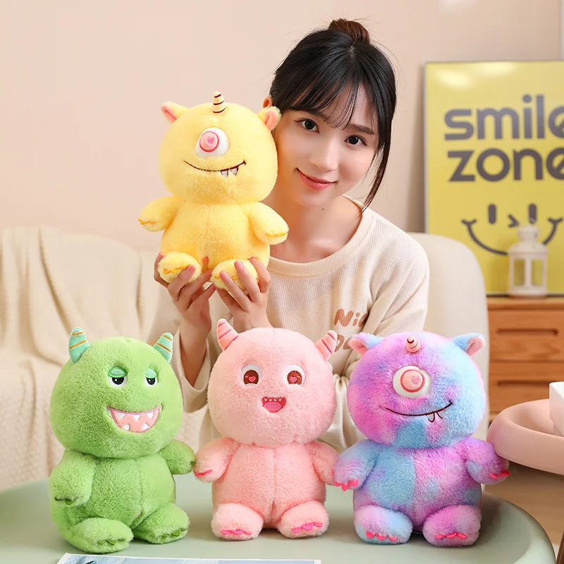 25CM Cute Little Monster Doll Plush Toys Ins Green Yellow Pink Purple Cartoon Anime Stuffed Soft Pillow For Kids Girls Gifts
25CM Cute Little Monster Doll Plush Toys Ins Green Yellow Pink Purple Cartoon Anime Stuffed Soft Pillow For Kids Girls Gifts