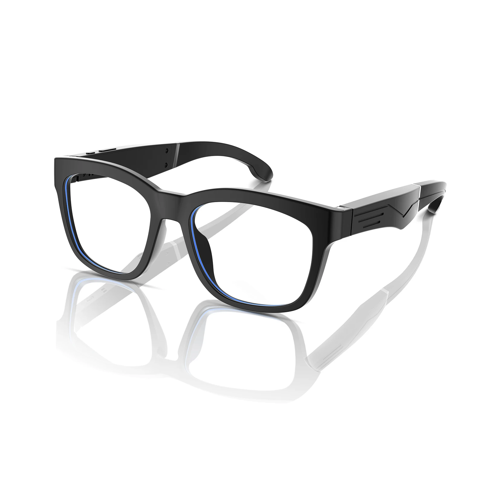 Smart Glasses with Bluetooth 5.0 Audio , Blue Light Filter, Wearable Headsets , Noise Canceling Mic, UV for Headphones
Smart Glasses with Bluetooth 5.0 Audio , Blue Light Filter, Wearable Headsets , Noise Canceling Mic, UV for Headphones