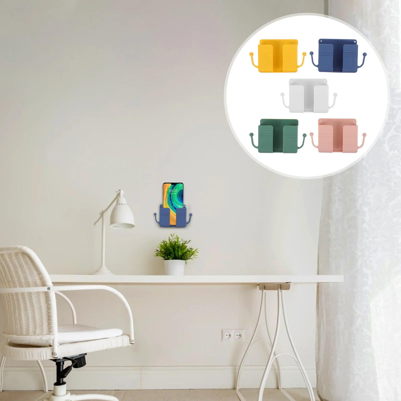 5 Pcs Shelf Controller Holder Phone Charging Rack Earphones USB Cables Stand Wall-mounted Household Abs Storage Container
5 Pcs Shelf Controller Holder Phone Charging Rack Earphones USB Cables Stand Wall-mounted Household Abs Storage Container