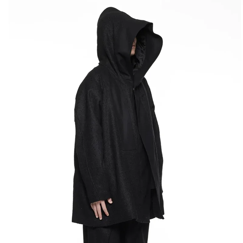 YOJI OOAK японская однотонная куртка с капюшоном, мужская свободная куртка на молнии, простая повседневная короткая куртка, Япония
YOJI OOAK японская однотонная куртка с капюшоном, мужская свободная куртка на молнии, простая повседневная короткая куртка, Япония