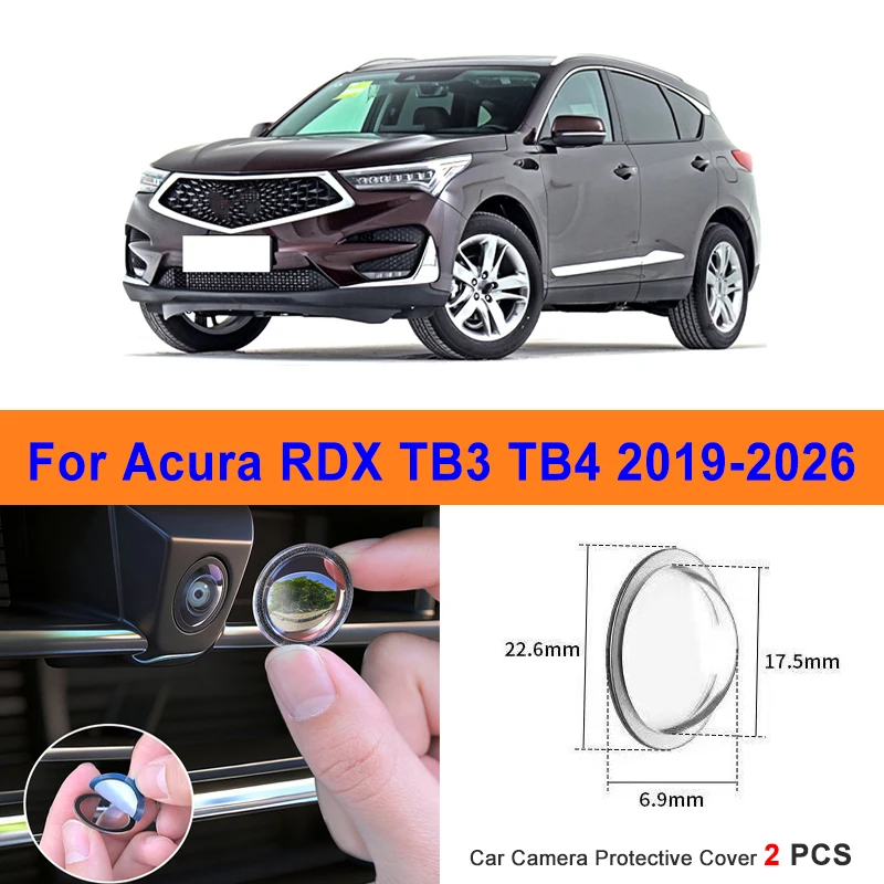 360 Reverse Image Car Camera Cover Anti-Scratch PC Lens Protector Stickers For Acura RDX TB3 TB4 2019-2026 2Pcs
360 Reverse Image Car Camera Cover Anti-Scratch PC Lens Protector Stickers For Acura RDX TB3 TB4 2019-2026 2Pcs