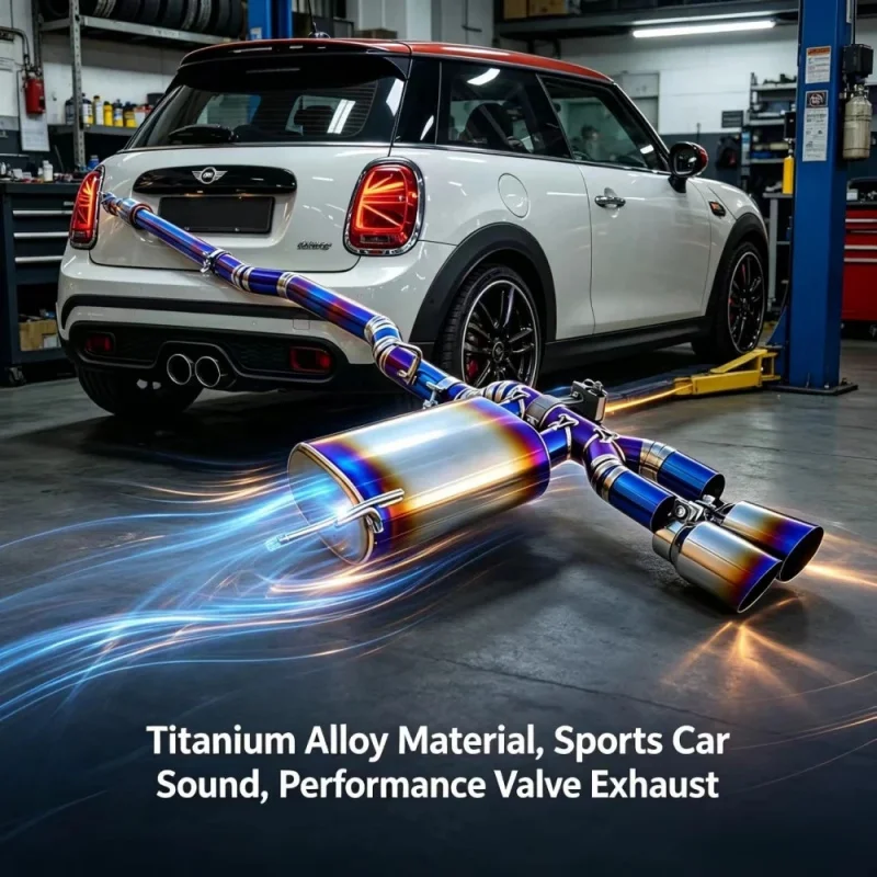 High-performance Exhaust Catback System for BMW MINI 2.0T F56 2014-2017 Titanium Alloy Valvetronic Exhaust Muffler Sound Upgrade
High-performance Exhaust Catback System for BMW MINI 2.0T F56 2014-2017 Titanium Alloy Valvetronic Exhaust Muffler Sound Upgrade