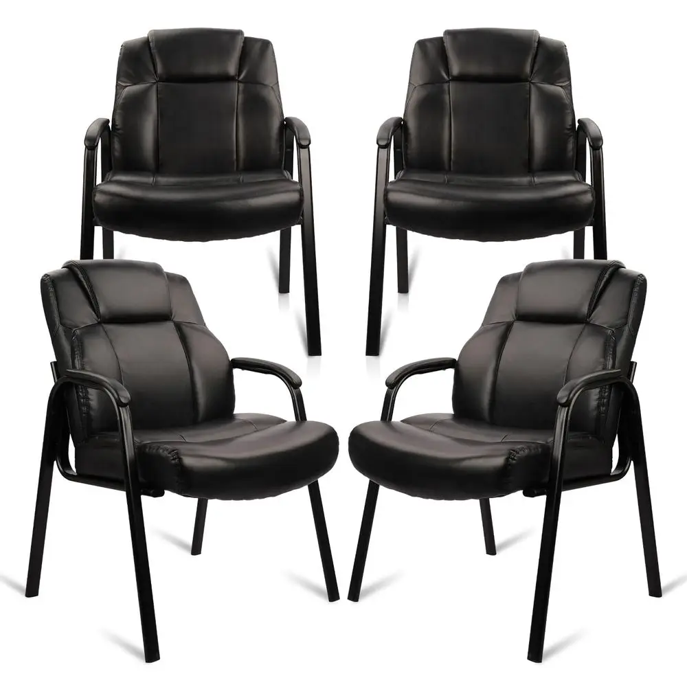 Big amp Tall 500 lb. Guest Chair, Leather Reception Chairs with Padded Arm Rest for Waiting Room Office Home and Meeting Confer
Big amp Tall 500 lb. Guest Chair, Leather Reception Chairs with Padded Arm Rest for Waiting Room Office Home and Meeting Confer
