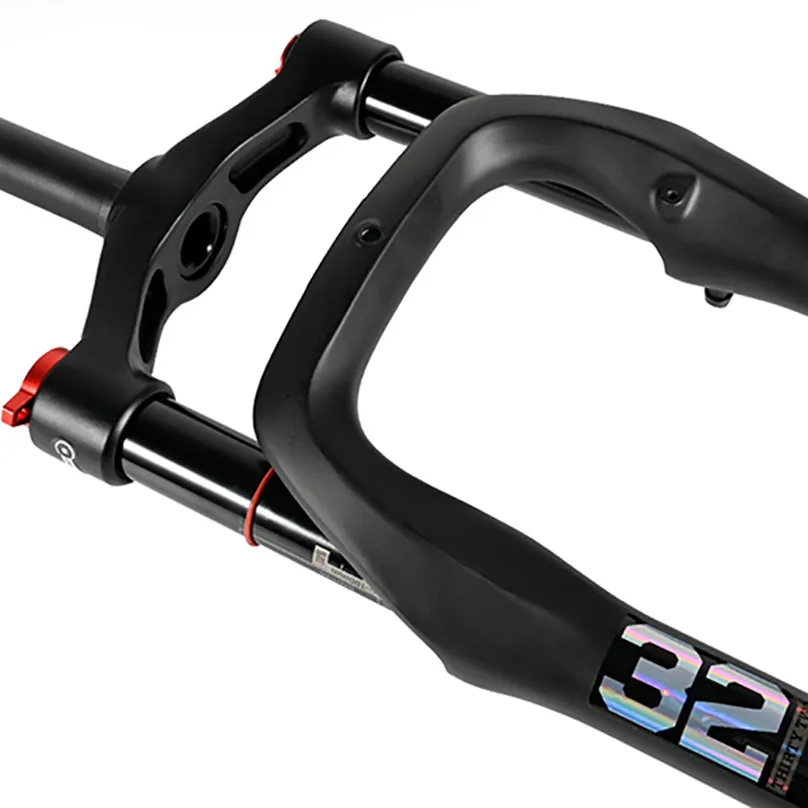 NANLIO 20"/26" Fat Bike Suspension Fork Single Crown 135x9mm QR 4.0" Tire Shoulder Lockout Aluminum Alloy for Snow/Beach E-Bike
NANLIO 20"/26" Fat Bike Suspension Fork Single Crown 135x9mm QR 4.0" Tire Shoulder Lockout Aluminum Alloy for Snow/Beach E-Bike