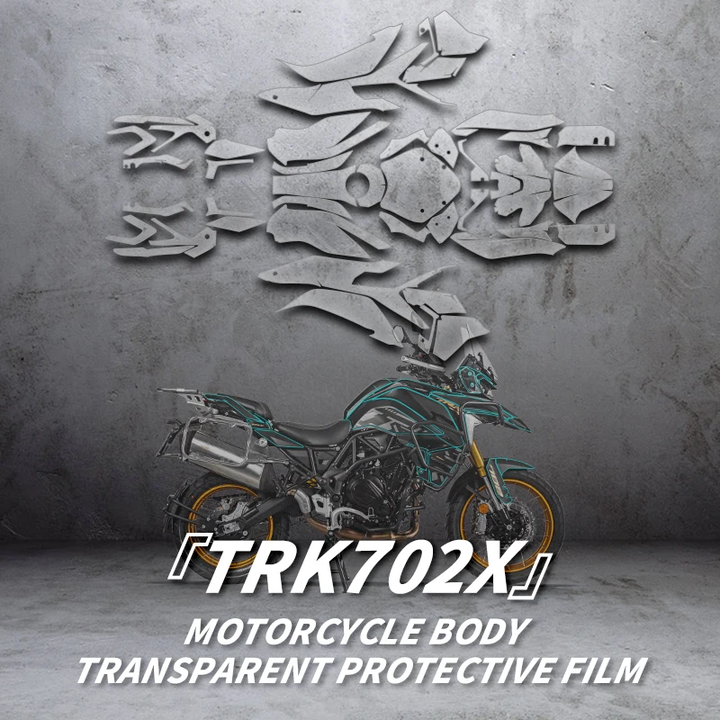 For Benelli TRK702X Bike Transparent Protective Film Motorcycle Accessories Bike Scratch Protection Film Kits
For Benelli TRK702X Bike Transparent Protective Film Motorcycle Accessories Bike Scratch Protection Film Kits