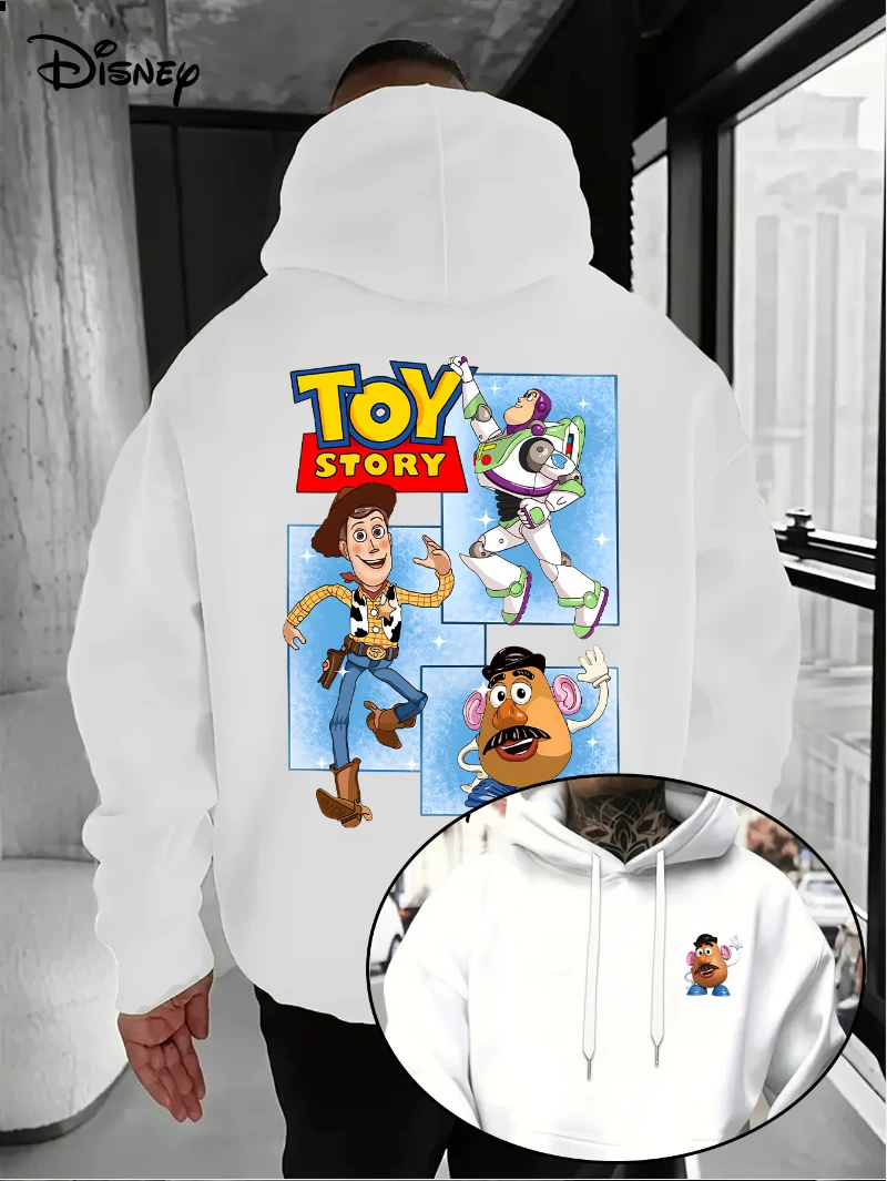 Disney Toy Story Men's Hoodie - Official Woody&Buzz Lightyear Hoodie, Loose Hoodie Sweater
Disney Toy Story Men's Hoodie - Official Woody&Buzz Lightyear Hoodie, Loose Hoodie Sweater