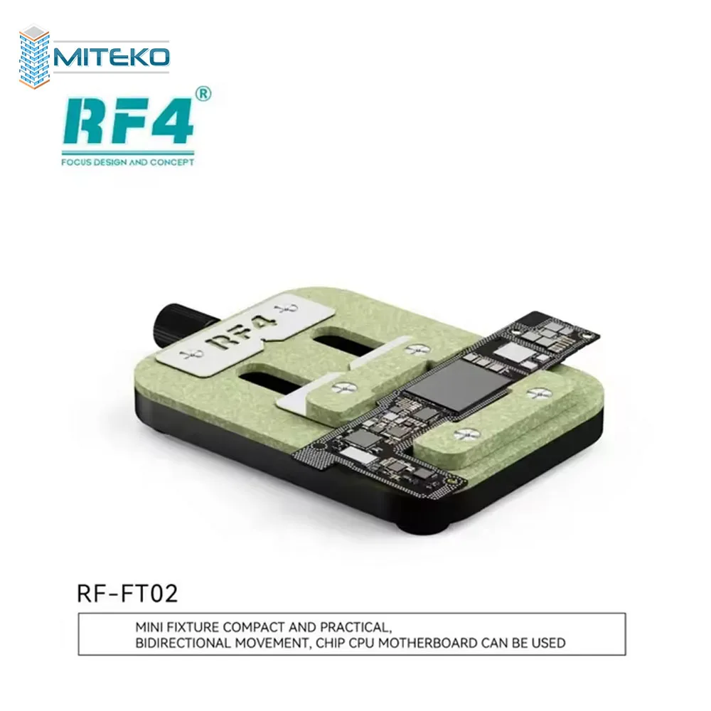 RF4 FT02 Fixture Universal Small Precision Mainboard Holder PCB Suspension Design IC Chip Repair Soldering Adjustable Clamp
RF4 FT02 Fixture Universal Small Precision Mainboard Holder PCB Suspension Design IC Chip Repair Soldering Adjustable Clamp