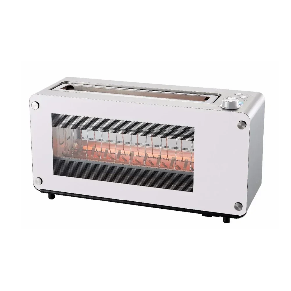 Cheap And Fine Vertical Unique Design Two Slice Custom Cereal Toaster Transparent Vintage Toaster With Glass Window Hot Sales
Cheap And Fine Vertical Unique Design Two Slice Custom Cereal Toaster Transparent Vintage Toaster With Glass Window Hot Sales