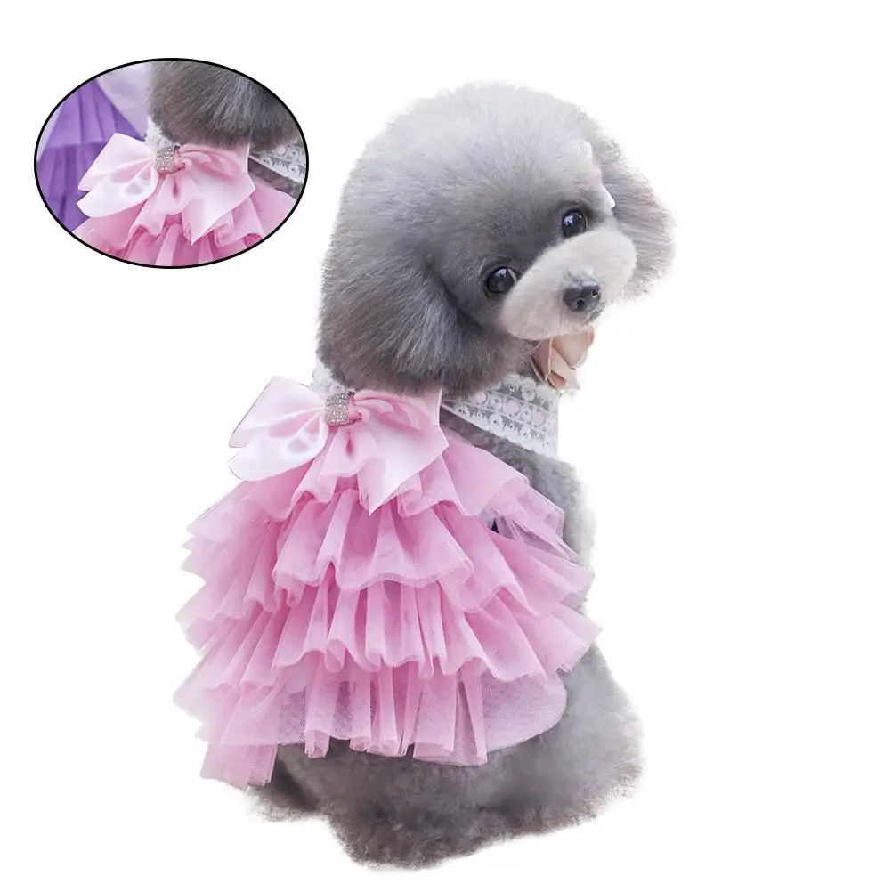Small Dog Clothes Skirt Dogs Pet Costumes for Doggy Pink Clothing Apparel Purple Dress
Small Dog Clothes Skirt Dogs Pet Costumes for Doggy Pink Clothing Apparel Purple Dress